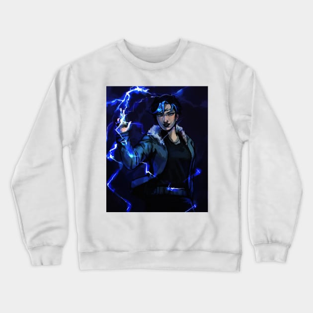 Daughter of Zeus Crewneck Sweatshirt by StaticColour